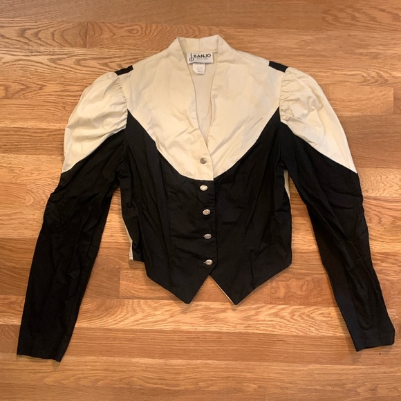 Banjo Tops - Retro 80s/90s Banjo Western Rodeo Shirt